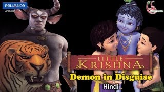 Little Krishna Hindi  Episode 6 Vatsasura and the story of Bakula [upl. by Algy480]