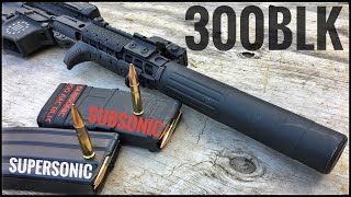 Suppressed 300 AAC Blackout  How Quiet Is It Silencer Series Ep 02 [upl. by Damick]