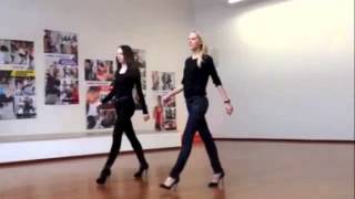 Catwalk Coach and Model How to walk on a runway [upl. by Adok]