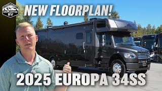 BESTSELLER Floorplan NOW in the Dynamax Europa  First Look at the NEW Dynamax Europa 34SS [upl. by Kirch]