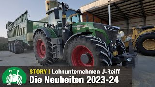 Lohnunternehmen Reiff Neuheiten und Newsupdate 202324  Teil 1  Fendt Traktoren [upl. by Caffrey]