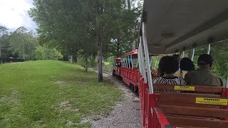 Tour Train at Lake Winnie  Full Ride  HD 4k [upl. by Enavi]