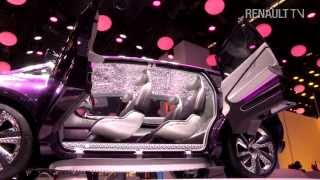 Discover the Renault Initiale Paris concept car at the Frankfurt Motor Show 2013 [upl. by Urdna805]