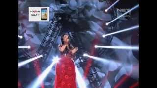 Raisa ft Tulus  Apalah arti Menunggu amp Pemeran Utama NET TV one anniversary 18 mei 2014 [upl. by Aehta]