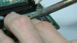 Coreboot hacking How to solder a PLCC socket on your board [upl. by Liddie410]