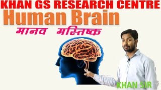 Biology  Human Brain मानव मस्तिष्क  Khan GS Research Center  Patna [upl. by Ailuig]