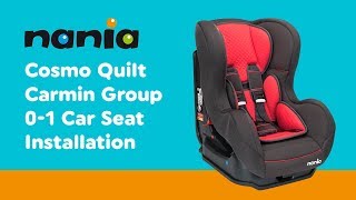 Installation Guide for Cosmo  Group 01 Car Seat  Smyths Toys [upl. by Salamanca]