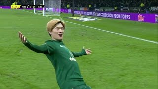 HIGHLIGHTS  Hibernian 12 Celtic  Kyogo is the hero in Premier Sports Cup Final [upl. by Osnohpla]