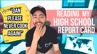 READING MY HIGH SCHOOL REPORT CARD [upl. by Danielle]