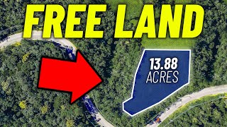 10 Places to get FREE Land in the US [upl. by Eseerahs]