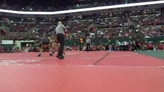 157 lbs Final D1 OH Euton Westerville North vs Miller St Edward [upl. by Bolt175]