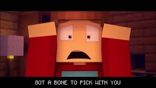 Skeleton Rap Minecraft music video 1 Hour [upl. by Retsev753]