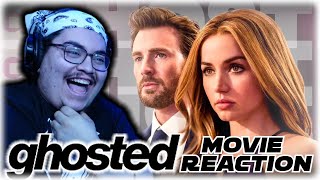 GHOSTED REACTION MCU REUNION CHRIS EVANS AND ANA DE ARMAS GHOSTED 2023 [upl. by Eceinwahs]