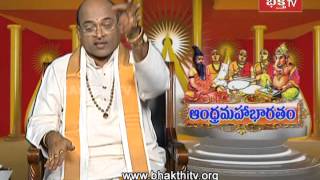 Garikipati Andhra Mahabharatam  Drona Parvam Episode 1143  Part 3 [upl. by Stila684]