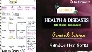 Bacterial DiseasesHealth amp DiseasesUnit11Part4  Biology  General Science  Lec50 [upl. by Yajeet]