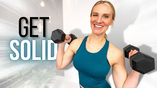 45minute FULL BODY Strength Training [upl. by Aisiat]