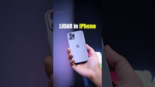 LiDar sensor in iPhone 🤯 [upl. by Yderf275]