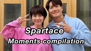 Spartace moments · Compilation  꾹멍커플 · 합집 [upl. by Nats]