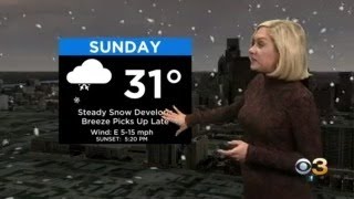 Philadelphia Weather Tracking Major Winter Storm [upl. by Castle]