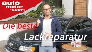 Lackreparatur for Dummies Nigrin oder Sonax Heißer Scheiß 5 I auto motor und sport [upl. by Acireh]