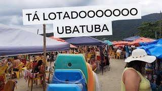 UBATUBA HOJE  Véspera de réveillon e já tá lotado [upl. by Fortunna546]