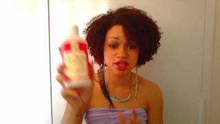 Curl Junkie Argan amp Olive Oil Daily Hair Conditioner Review [upl. by Yerg45]