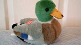 Mallard  wwwTidyToyscouk  Soft Toy with sound  83508  RSPB Duck  Series 4 [upl. by Regazzi91]