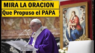 Mira la Oración que propuso el Papa Francisco en el VATICANO para rezar Cada día en ADVIENTO [upl. by Sorilda]