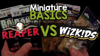 MINIATURE BASICS  Comparing the Two Major Budget Miniature Lines [upl. by Yttocs]