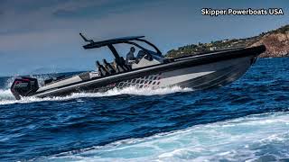 Skipper Powerboats USA Unleashing Luxury amp Performance on the Water [upl. by Lebama]