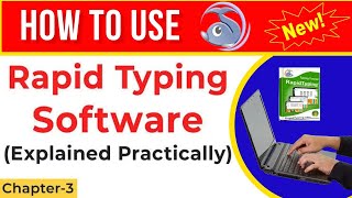 How to Use Rapid Typing Software Rapid Typing Tutor Typing Software in IT Class 9  IT 402 Class 9 [upl. by Scuram552]