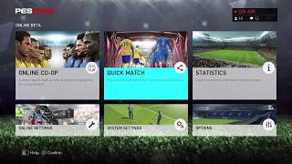 PES 2018 ONLINE BETA [upl. by Neelear536]