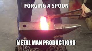 FORGING A SPOON [upl. by Nev]