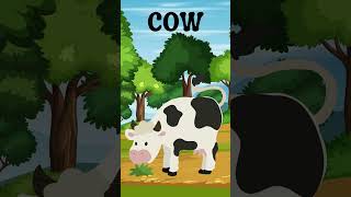 Amazing Animals for KidsFun Facts amp Learning About Animals  Animals of the World  COW [upl. by Aramoix]