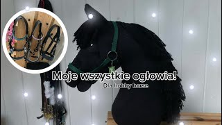 Moje wszystkie ogłowia dla hobby horse [upl. by Dine]