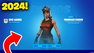 How to Get the RENEGADE RAIDER Skin for FREE in Fortnite 2024 [upl. by Ashleigh]