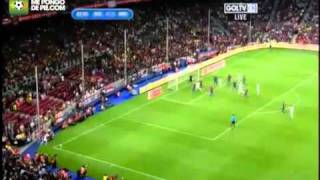 Goles del FC Barcelona 32 Real Madrid por Supercopa de España 2011 [upl. by Mcdonald]