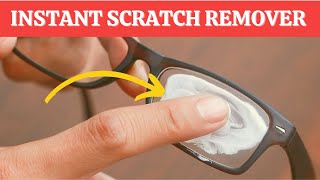 How to remove scratches from glasses  My best scratch remover [upl. by Devin]