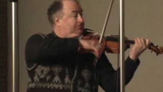 Ilya Kaler records Bach for Naxos 2007 [upl. by Zebedee]