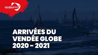 Live arrivées de Charlie Dalin et Louis Burton Vendée Globe 20202021 FR [upl. by Eduard]