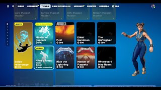 NUEVO BAILE de IDOLOS TRANSVERSAL NITRO Y FUEGO FORTNITE METALICA 13 de Junio 2024 [upl. by Esila]