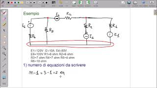 ElettrotecnicaMetodo delle tensioni di Nodo [upl. by Winshell432]