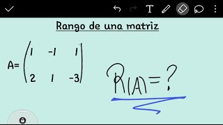 Rango de una matriz 2x3 Método de determinantes [upl. by Edyak]