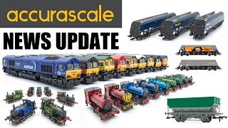 ACCURASCALE Model Railway NEWS UPDATE  Class 66 HYA Hoppers NCB Hoppers Production Updates [upl. by Gurango967]