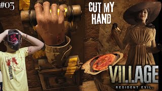 LADY DIMITRESCU SEPARATED MY HAND   Resident Evil Village Horror Gameplay  Game Haze 03 [upl. by Lodmilla]