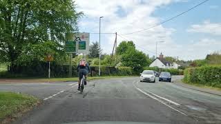 Crewe Green Roundabout from Haslington 4th Exit to Leighton Hospital Crewe Driving Test Route Help [upl. by Yakcm]