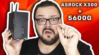 THIS TINY POWERFUL BUDGET PC BLEW ME AWAY  ASRock DeskMini X300  Ryzen 5 5600G Mini PC [upl. by Yatnod281]