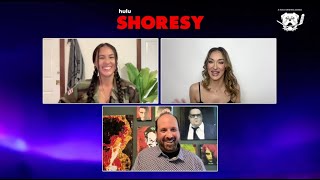 Tasya Teles and Keilani Elizabeth Rose Interview from Shoresy Season 3 [upl. by Nogaem700]