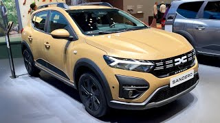 NEW Dacia SANDERO STEPWAY 2024 UPGRADED model  FIRST LOOK amp visual REVIEW Expression [upl. by Suqram681]