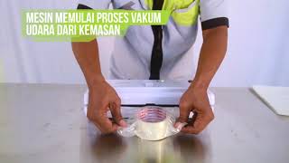 Tutorial Mesin Vacuum Sealer DZ 280A  Mesin Kemasan Makanan  Wiratech [upl. by Brigg540]